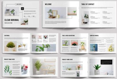 Best Minimal Magazine Templates