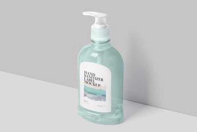 Best Hand Sanitizer Bottle Mockups