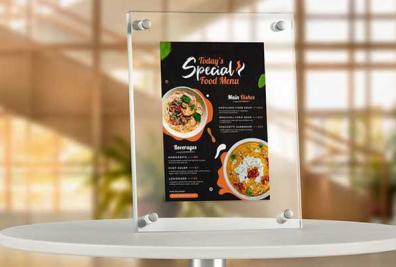 Best Table Tent Mockups