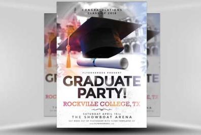 Free Graduation Flyer Templates
