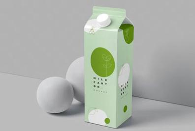 Sample Milk Packaging Mockups