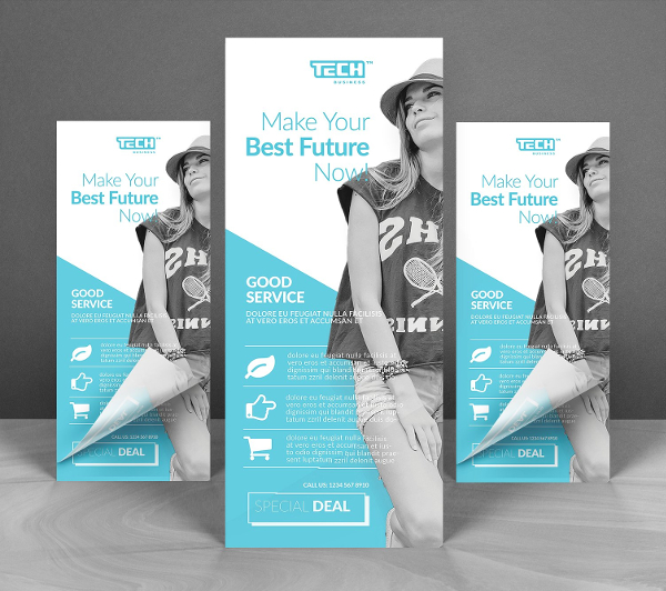 Fully Editable Business Advertising Banner