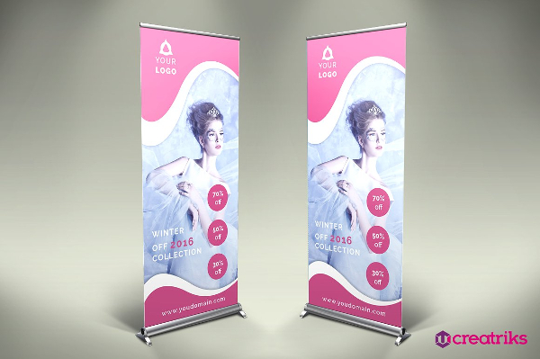 Fashion Style Roll-Up Banner