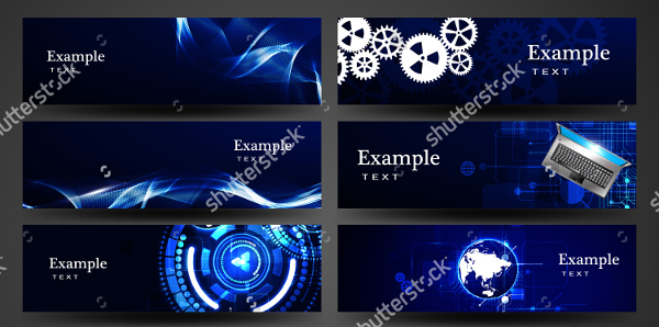 Set of Business Banners Vector