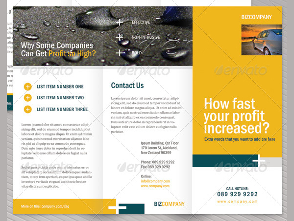 Clean Corporate Brochure Template