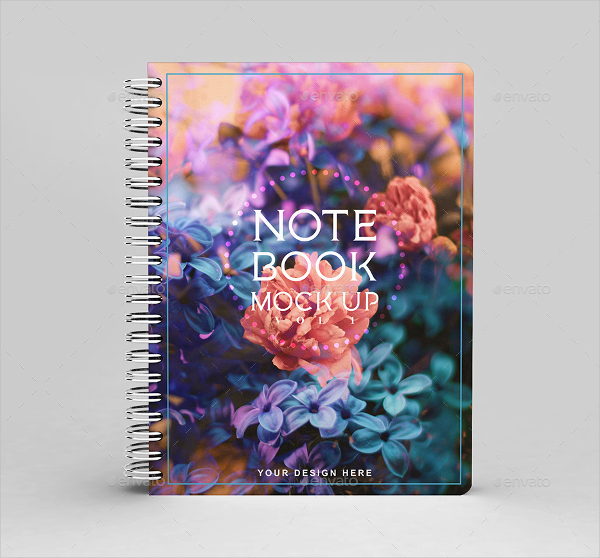 Clean Notebook Mock-up