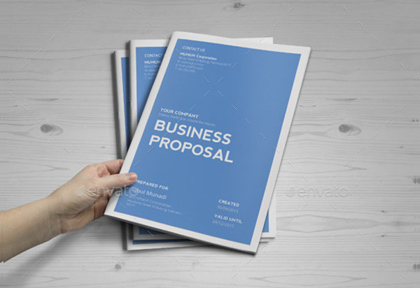 Clean Business Proposal Template