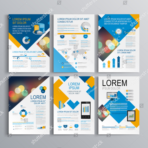 Corporate Geometric Brochure Design
