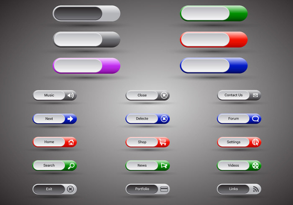 Free Web Creative Buttons