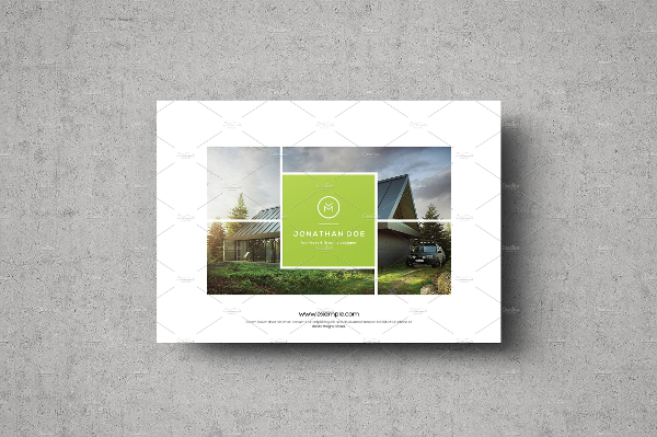 Perfect Landscape Portfolio Brochure Template