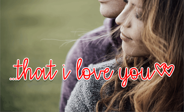 Love You Romantic TTF Font