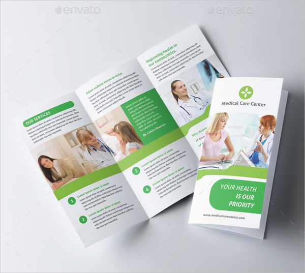 Medical Advertising Brochure Template