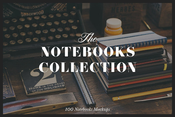 Popular Notebook Mockups Collection