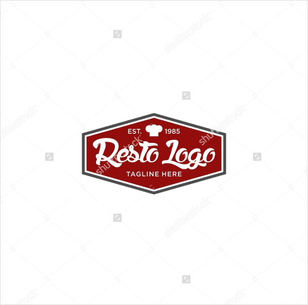 Restaurant Art Work Logo Template
