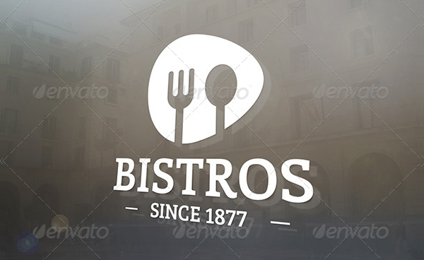 Luxury Restaurant Business Logo Template