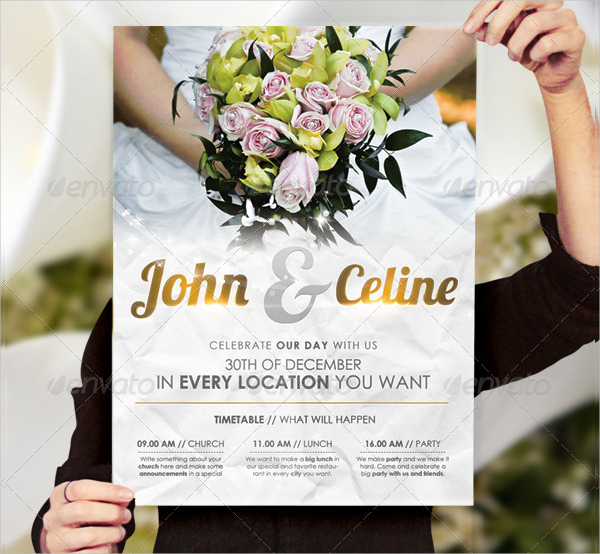 21 Wedding Flyer Template Free Premium Psd Png Vector Download