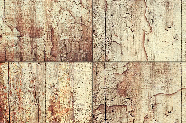 Distressed Painted Wood Texture