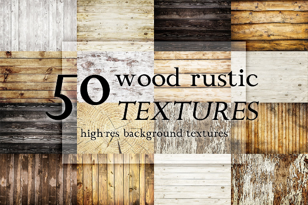 50 Wood Rustic Textures