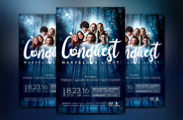 Unique Youth Concert Flyer Template