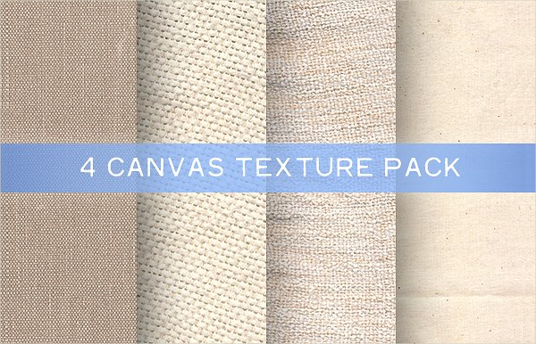 Canvas Design Texture 4 Packs