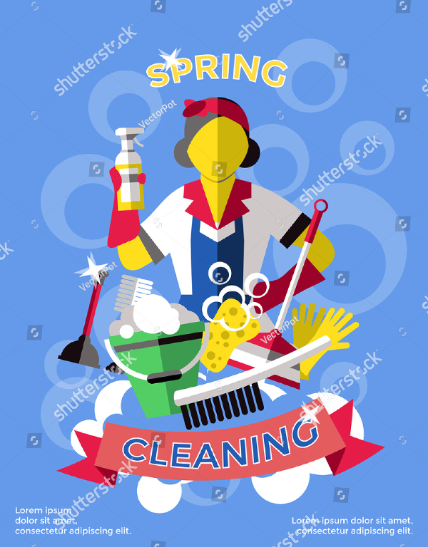Cleaning Poster and Flyer Template