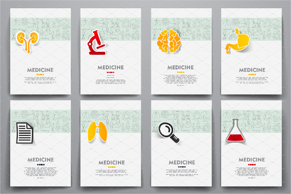 Clinic Medicine Design Brochures