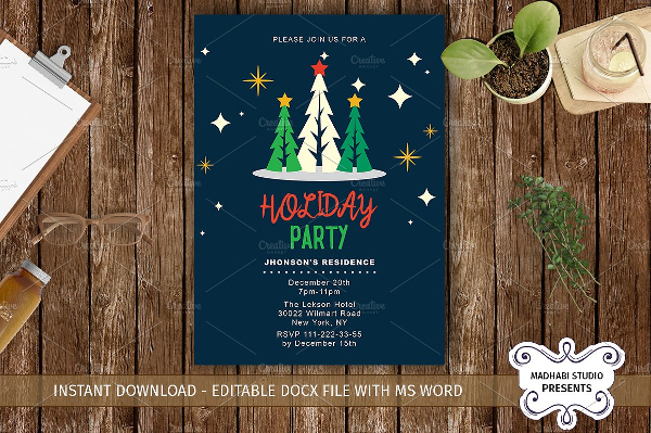 Company Holiday Party Invitation