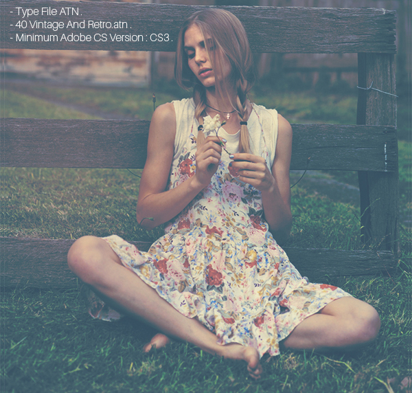 40 Vintage Cool Photoshop Actions