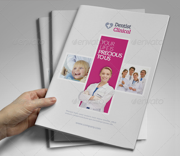 Dentist Clinical Brochure Template