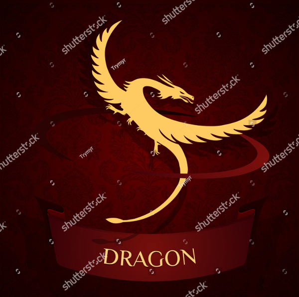 Dragon Vector Illustration Logo
