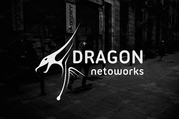Dragon Networks Logo Template