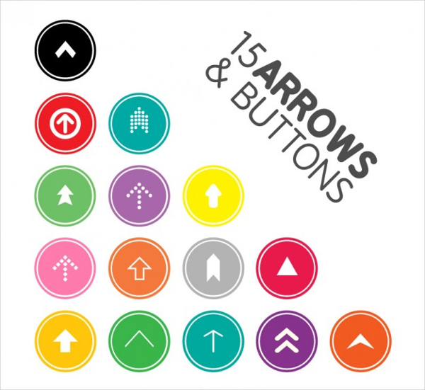 Free Download Arrow Design Buttons