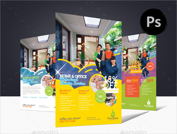 Home Cleaning Design Flyer