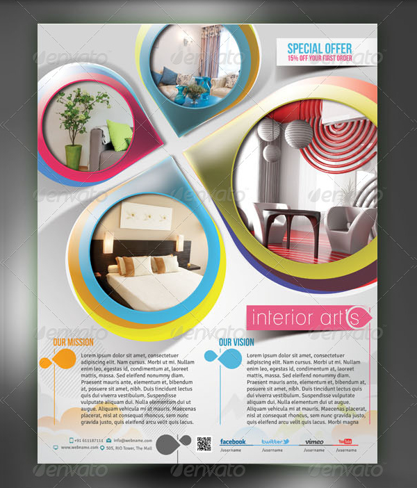 Architecture & Interior Decorator Flyer Template