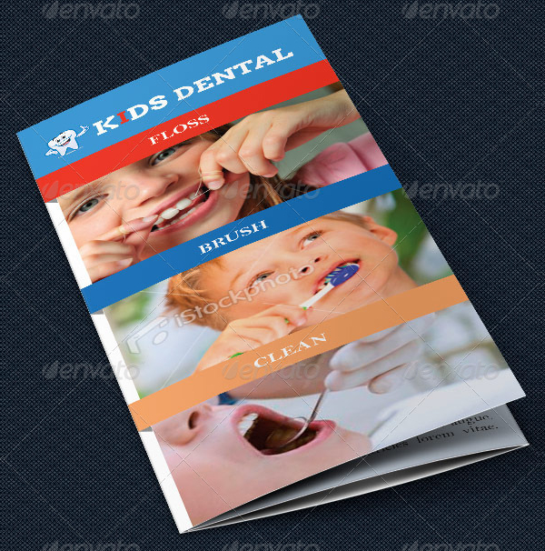 Kids Dentist Brochure Template