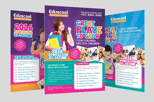 Kids Elementary School Promotion Flyer