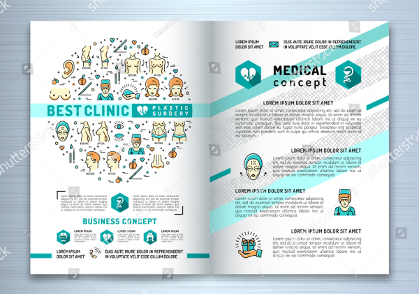 Clinics Plastic Surgery Brochure Template