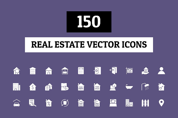 Vector Real Estate Icons