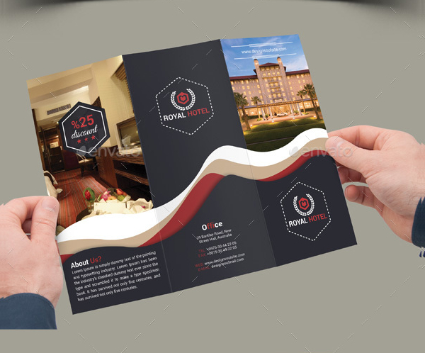 Royal Hotel Brochure Template