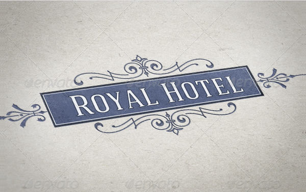 Royal Hotel Logo Design Template