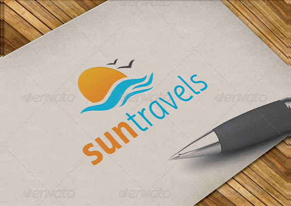 Sun Travels Design Logo Template