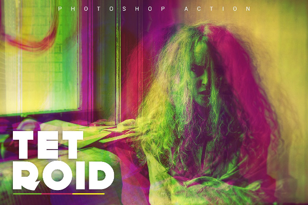 Tetroid Cool Photoshop Action