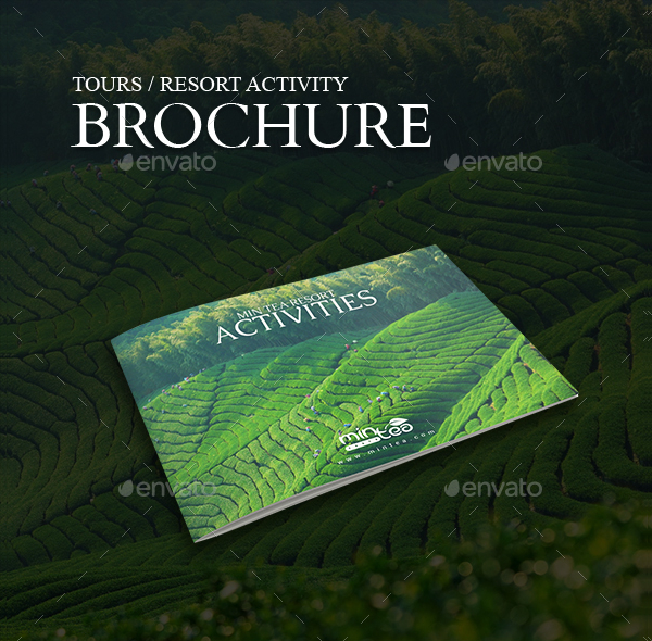 Tours Travels and Resort Activity Brochure Template