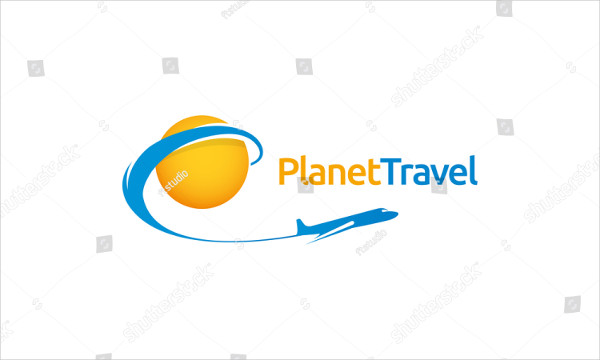 Planet Travel Design Logo Template
