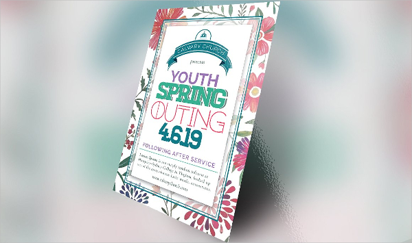 Youth Spring Camp Flyer Template