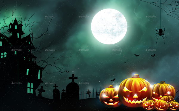 Halloween Colorful Backgrounds