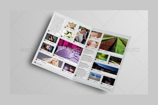 Bi-Fold Metro Brochure Design Template