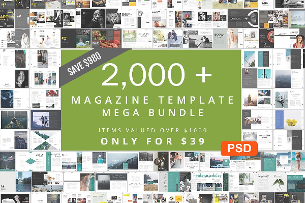 2000+ Business Photography Magazine Bundle Set