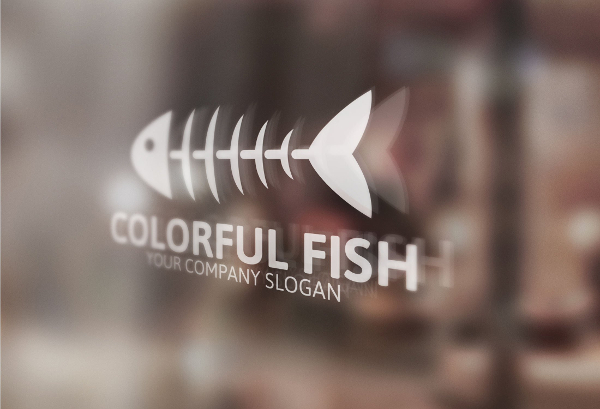 Colorful Car Dealers Fish Logo Template