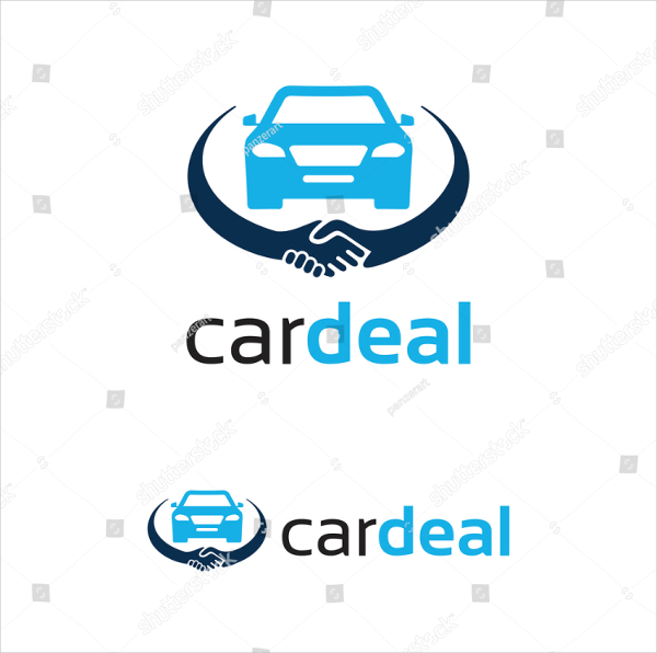 Clean Car Deal Design Logo Template